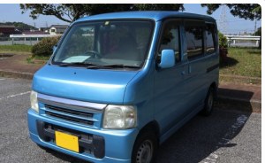 走行距離15万kmを超えた軽バン